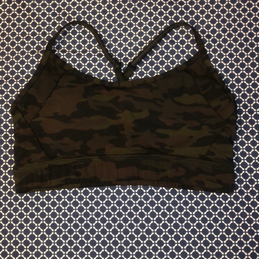 Alphalete Camo Sports Bra